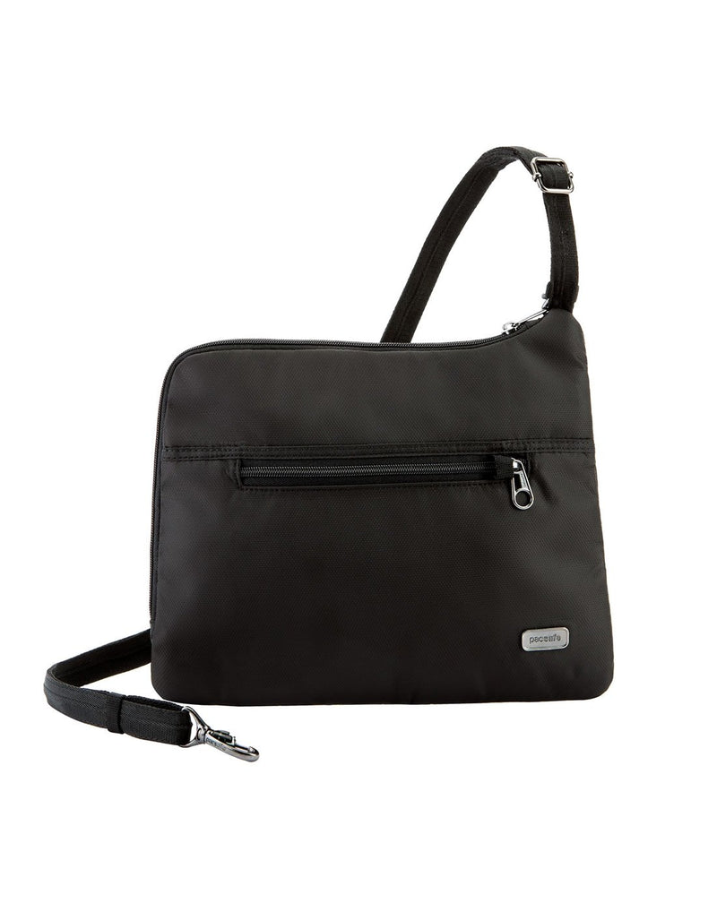 Pacsafe daysafe anti-theft slim black colour crossbody bag detachable strap