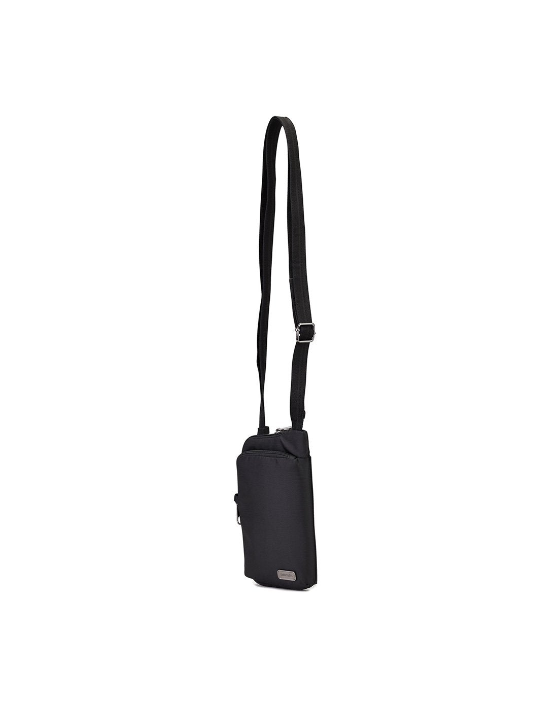 Pacsafe daysafe anti-theft tech black colour crossbody bag corner view