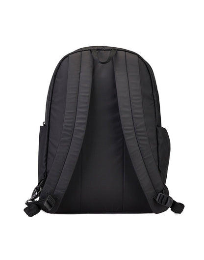 Pacsafe daysafe anti-theft black colour backpack back view