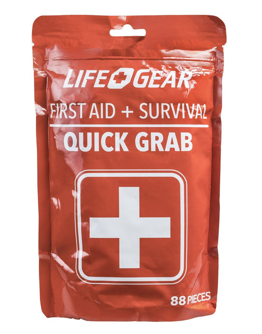 Product Image – Life Gear Quick Grab First Aid + Survival Pack