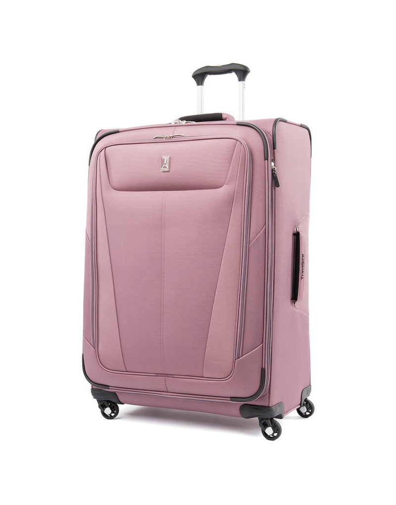 Travelpro maxlite 5 29" exp spinner dusty rose colour luggage bag front view
