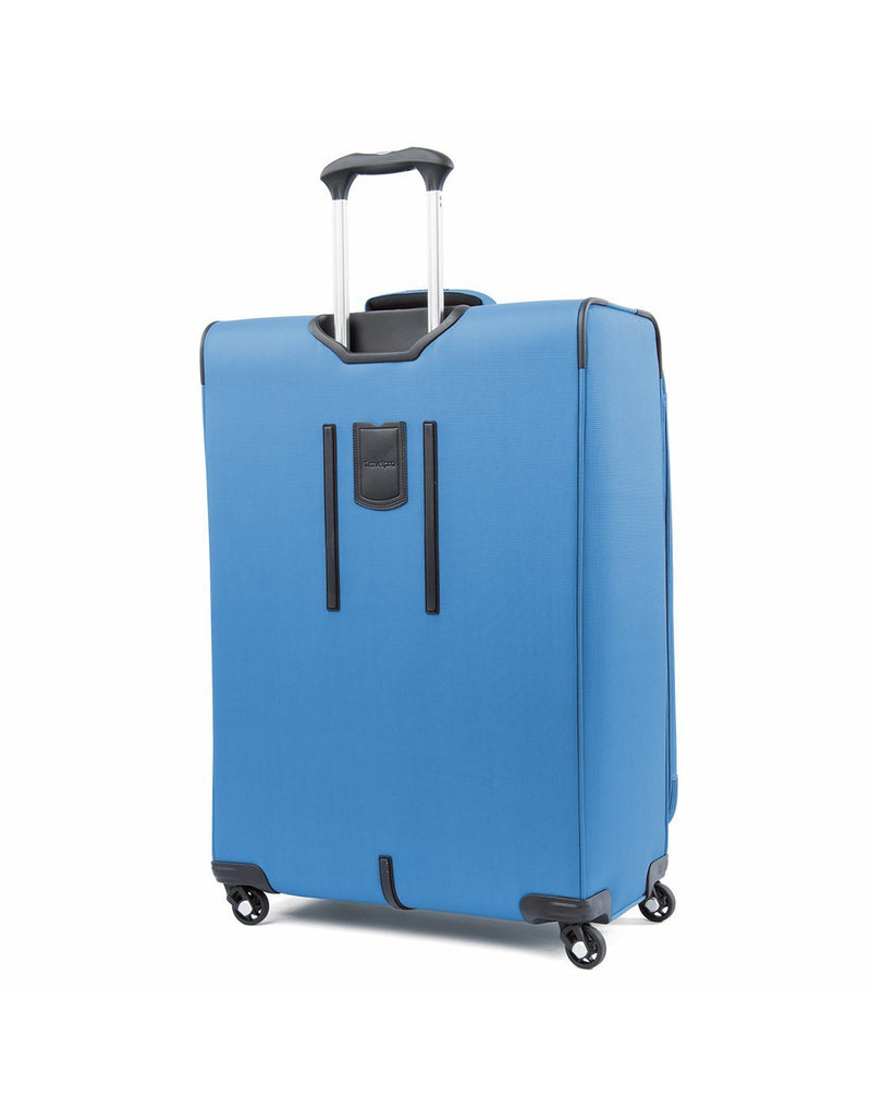 Travelpro maxlite 5 29" exp spinner azure blue colour luggage bag back view