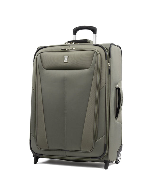 Product Image – Travelpro maxlite 5 26" rollaboard slate green colour luggage bag front view