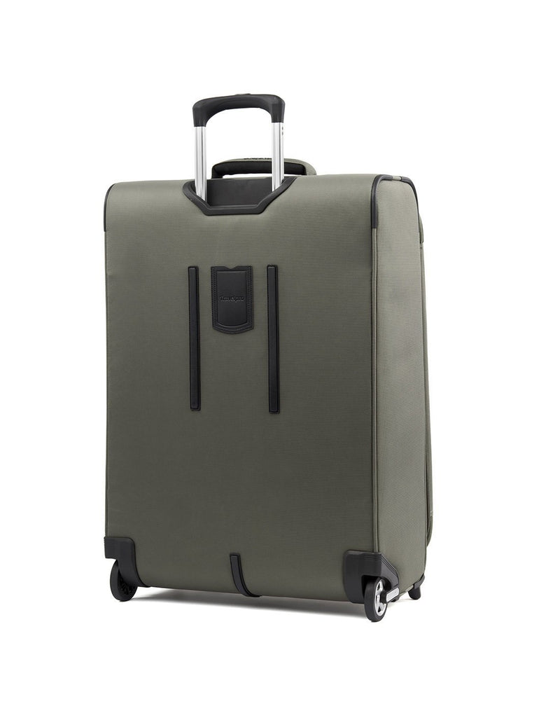 Travelpro maxlite 5 26" rollaboard slate green colour luggage bag back view