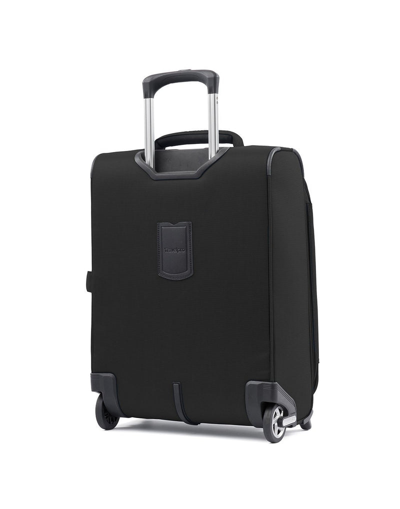 Travelpro maxlite 5 20" intl rollaboard black colour luggage bag back view