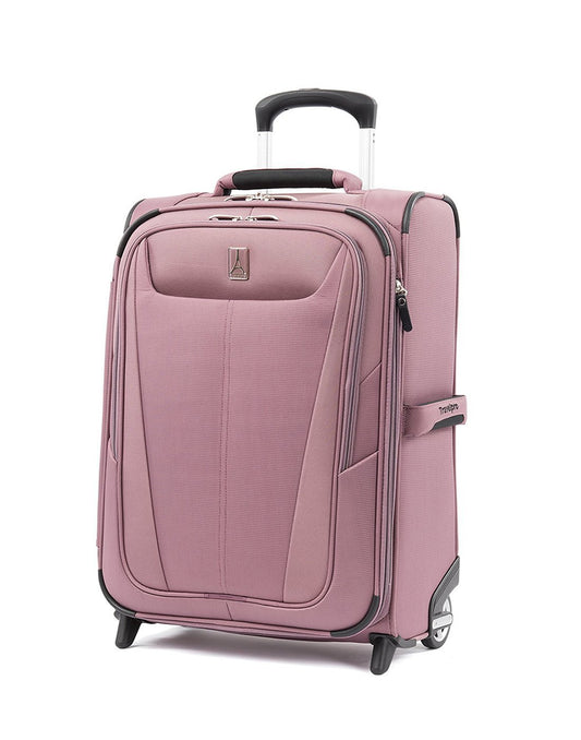 Product Image – Travelpro maxlite 5 20" intl rollaboard dusty rose luggage bag front view