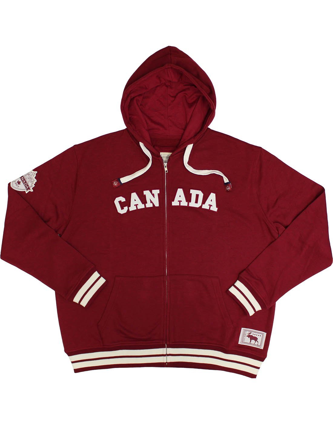 Canada Unisex Zip Up Hoodie