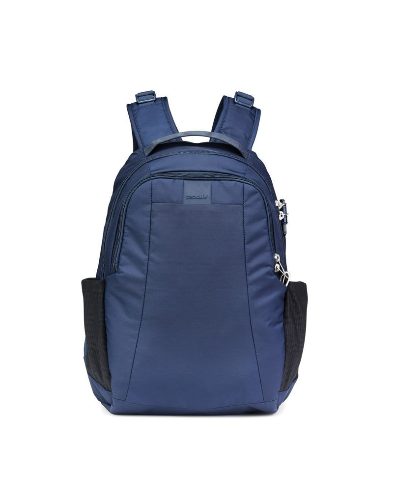 Metrosafe LS350 anti-theft 15l deep navy colour backpack front view