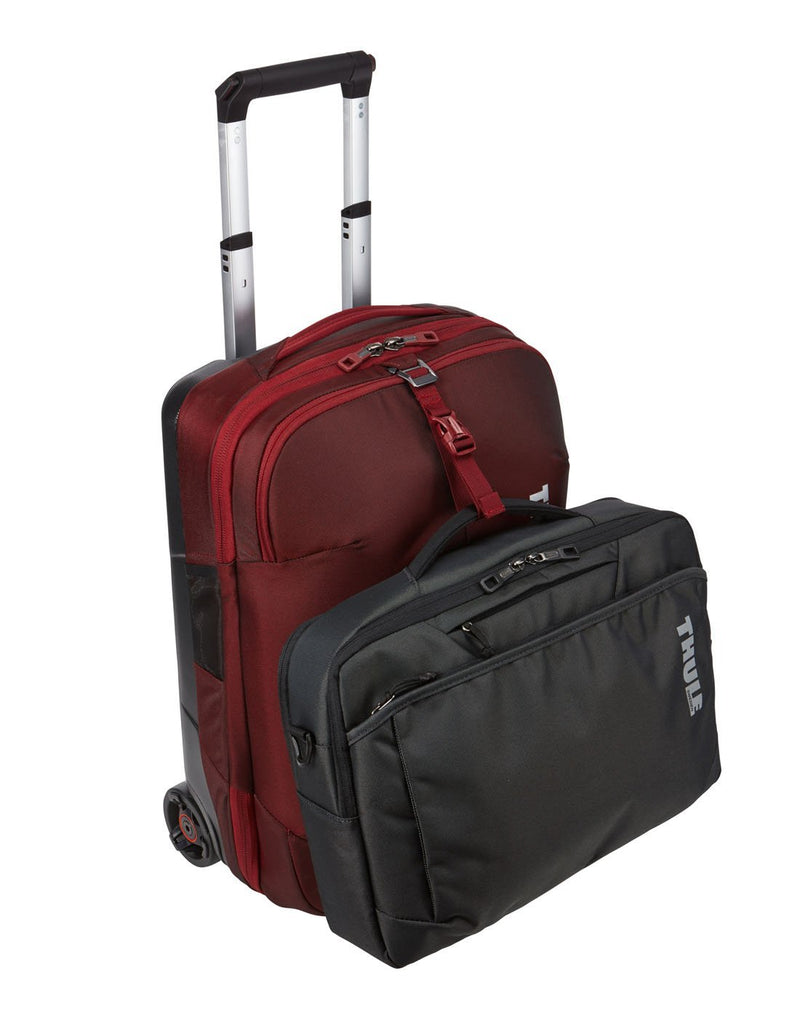 Thule subterra 55cm/22" ember colour luggage bag strap attachment loop