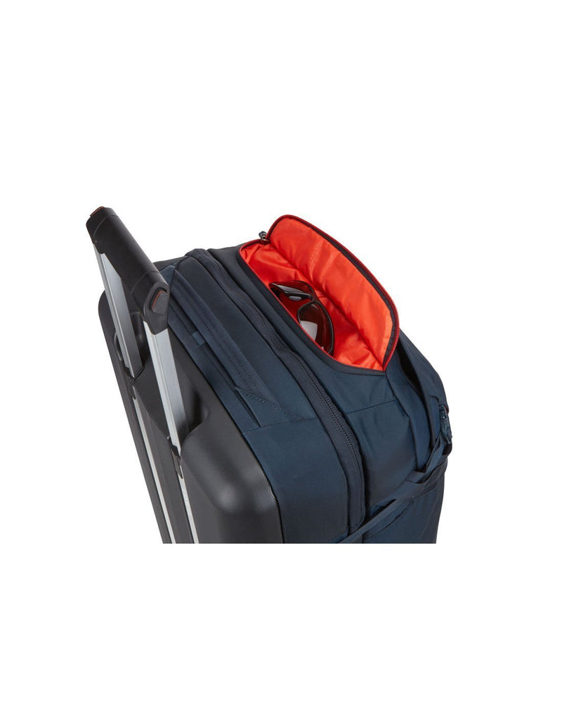 Thule subterra 70cm/28 mineral colour luggage bag top pocket