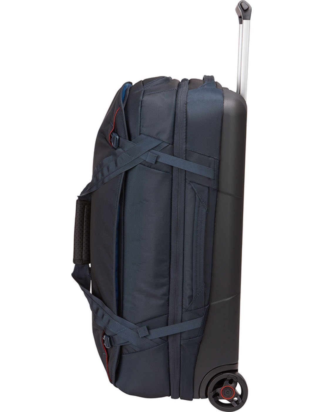 Thule subterra 70cm/28 mineral colour luggage bag side view