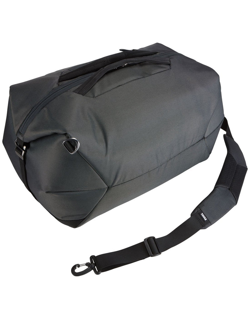 Thule subterra 45L dark shadow colour duffel bag removable shoulder strap