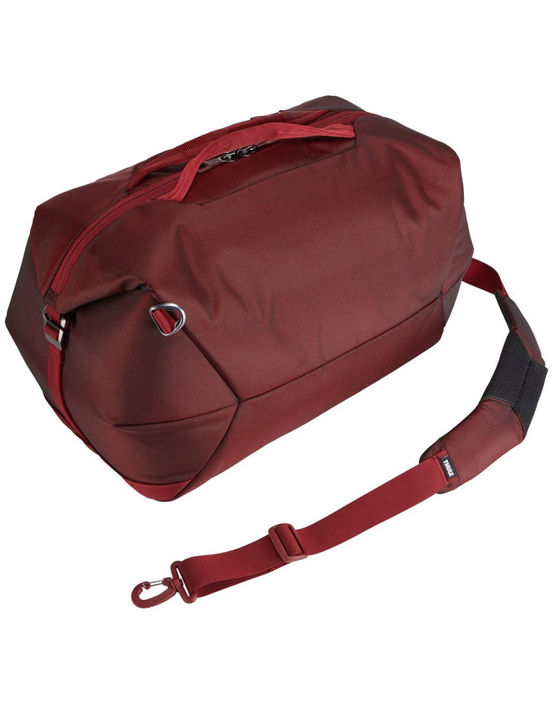Thule subterra 45L ember colour duffel bag removable shoulder strap