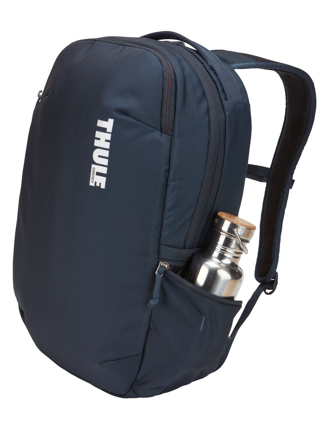 Thule subterra 23L mineral colour backpack corner view