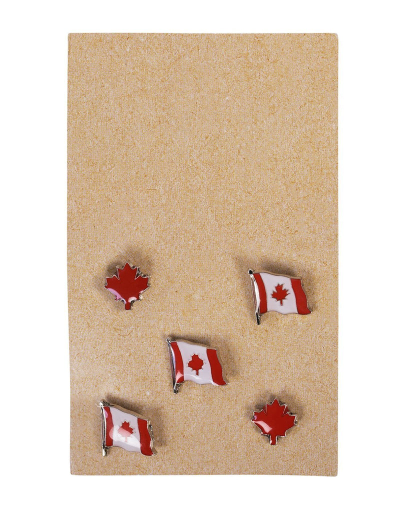 Austin house canadiana kit set of 5 silver canada pins