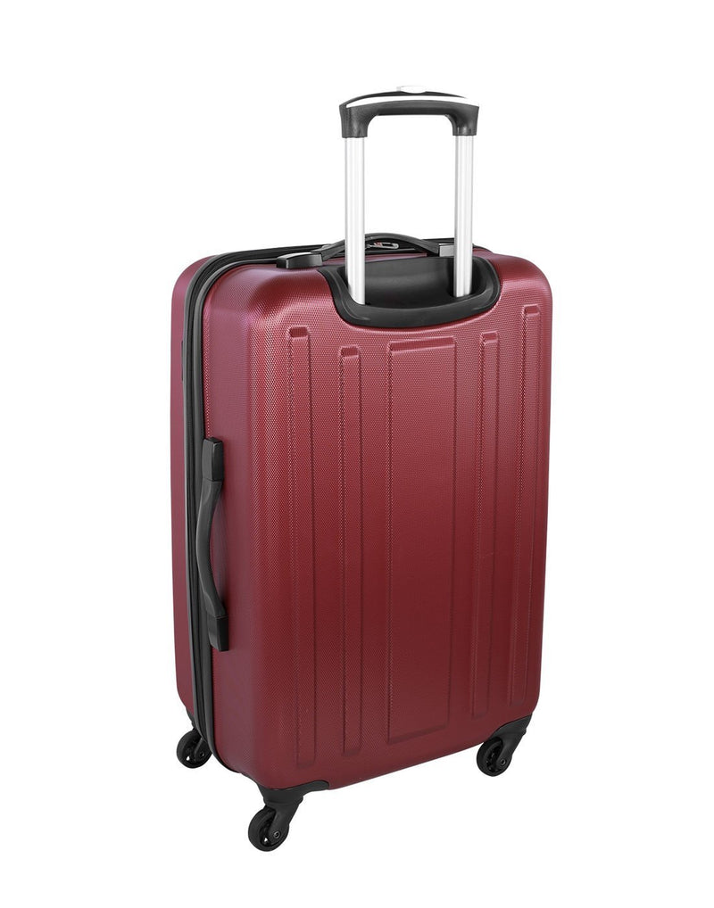 La sarinne 24" expandable spinner red colour luggage bag back view