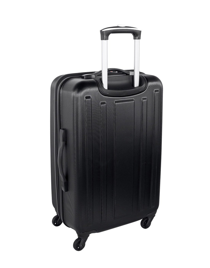 La sarinne 24" expandable spinner black colour luggage bag back view