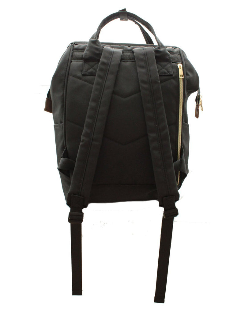 Canada backpack - large black colour back view