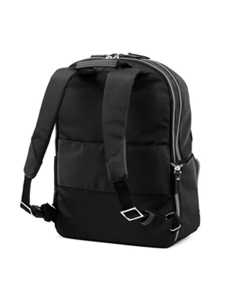 Travelpro maxlite 5 women's black colour backpack back view