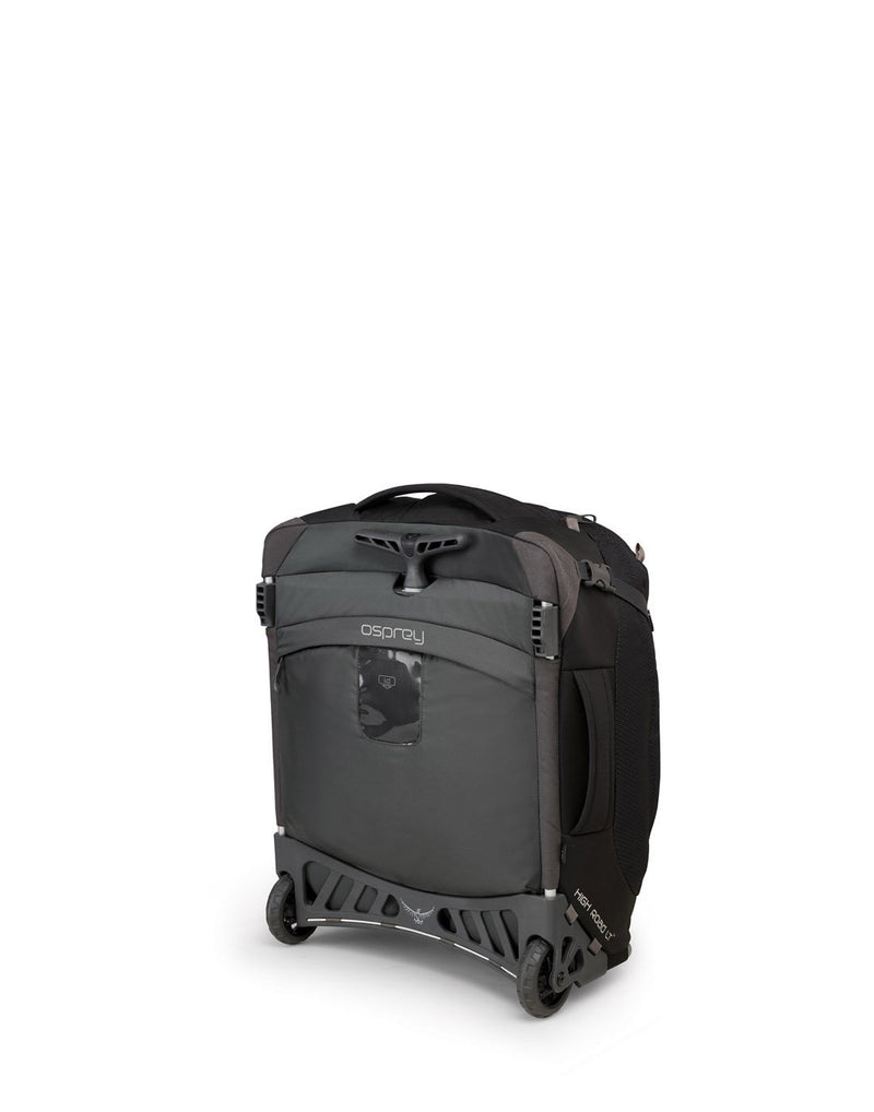 Osprey ozone 38L/19.5" global black colour luggage bag back view
