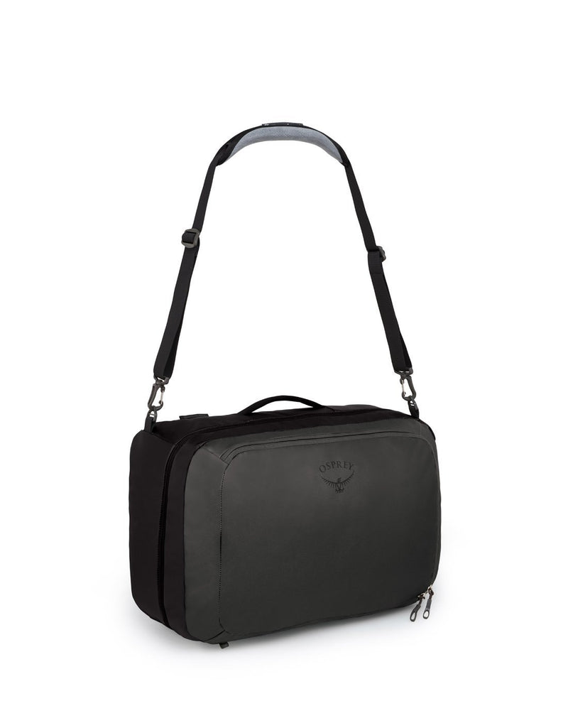 Osprey transporter global black colour luggage bag side handle