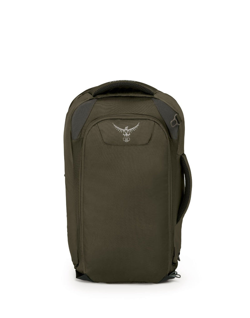 Osprey fairview 40 misty grey colour women's backpack front view