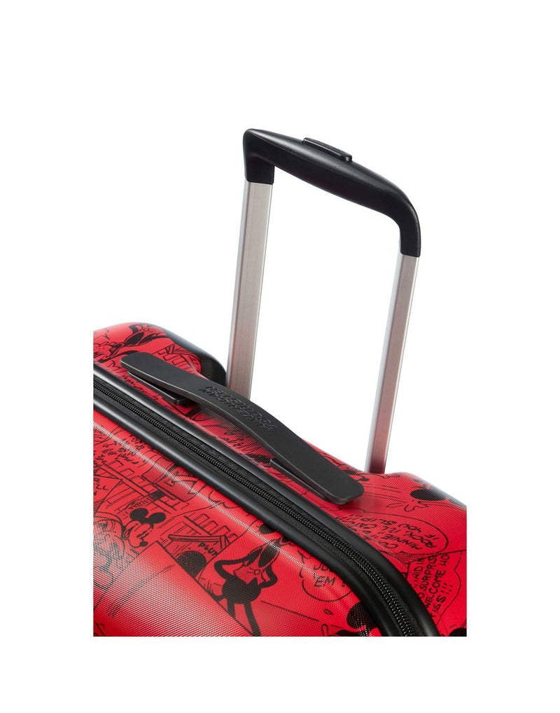 American tourister disney wavebreaker mickey luggage bag wheel handle