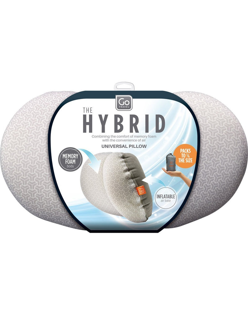 Go travel hybrid universal pillow packaged