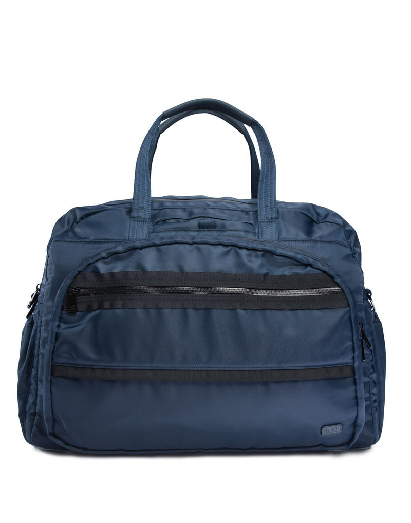 Lug steamboat contemporary navy colour duffle bag