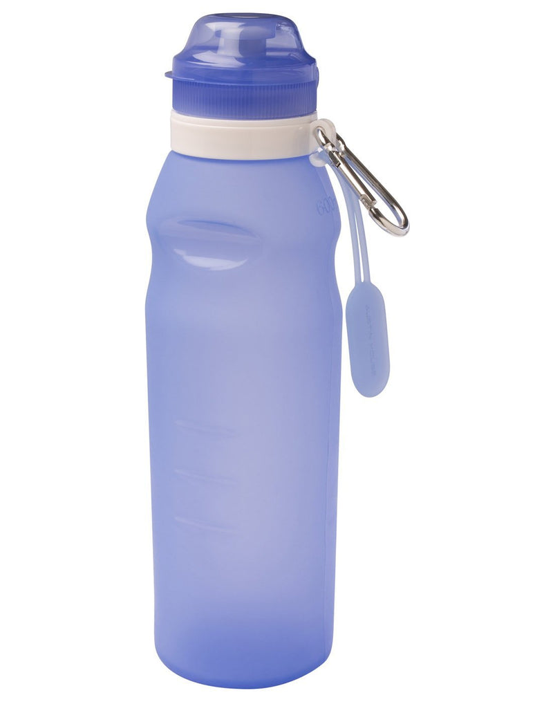 Austin house collapsible silicone water bottle  front view