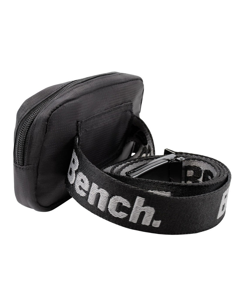 Bench men's belt bag corner view with belt