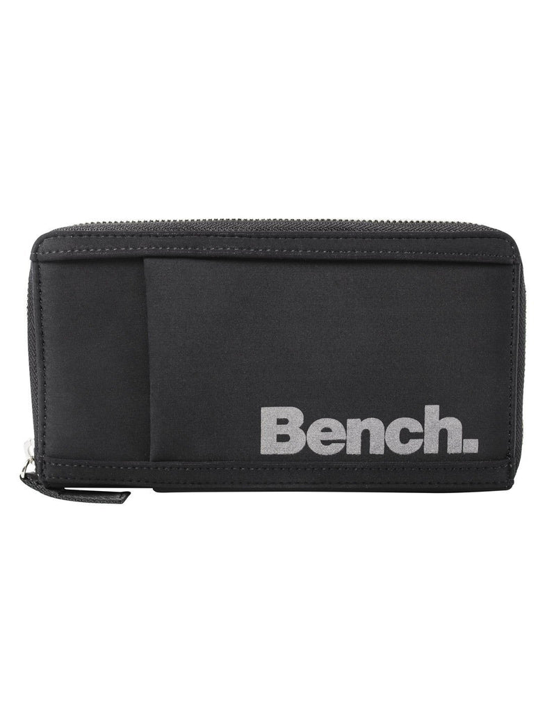 Bench neoprene zip around wallet front view