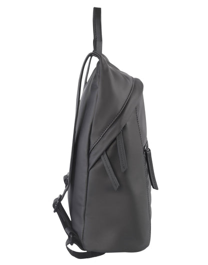 Bench quilted mini backpack left side view