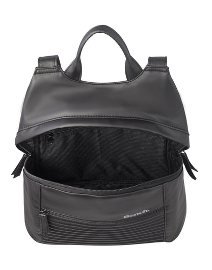 Bench quilted mini backpack inside view