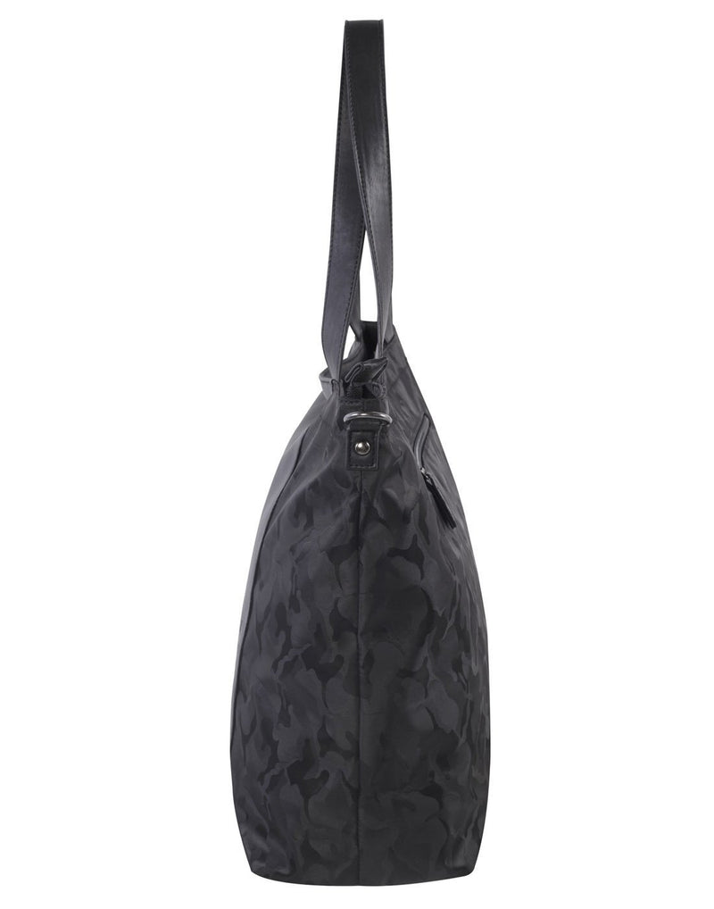 Bench camoflage black colour tote left side view