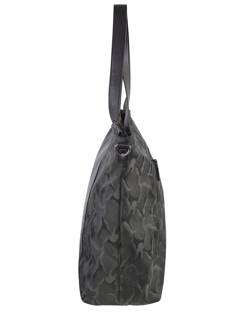 Bench camoflage khaki colour tote left side view