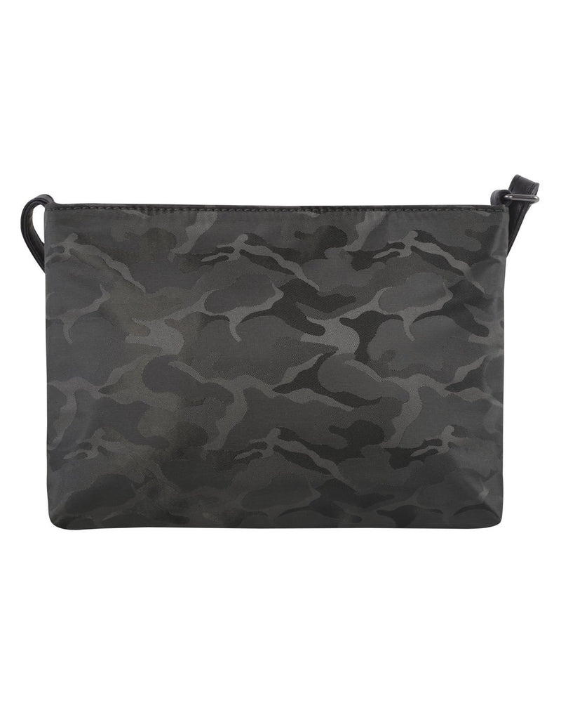 Bench camoflage mini crossbody khaki colour purse back view