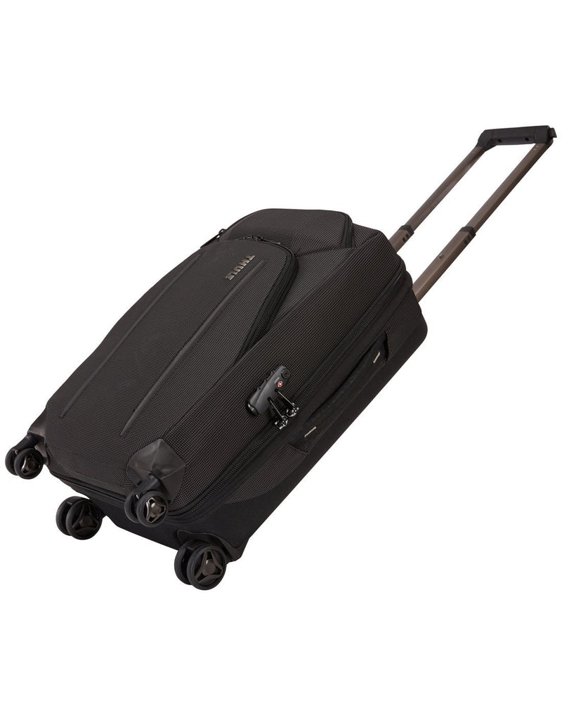 Thule crossover 2 carry-on spinner black colour luggage bag wheels and handle