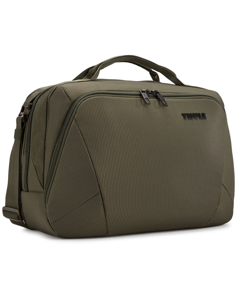 Thule crossover 2 forest night colour boarding bag corner view
