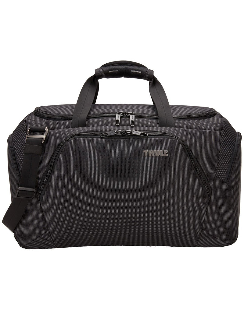 Thule crossover 2 black colour 44L duffel bag front view