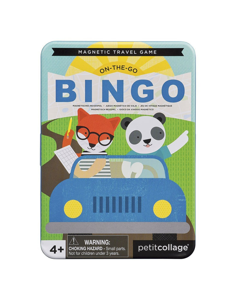 Petit collage bingo magnetic travel game packaged 