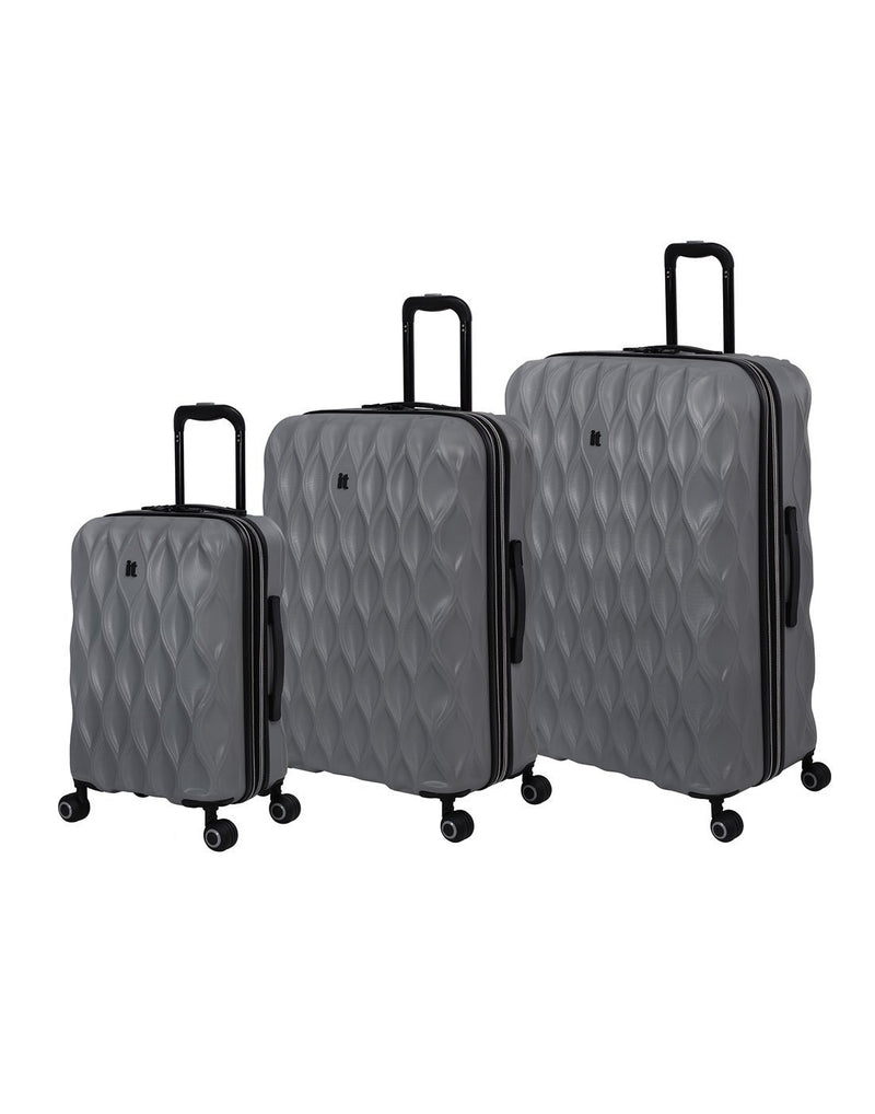 It dewdrop 27" spinner grey colour luggage bag product set