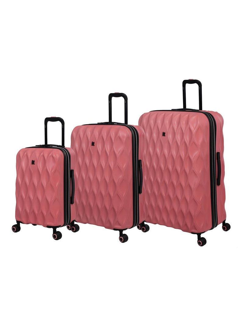 It dewdrop 21.5" spinner carry-on coral colour luggage bag product set