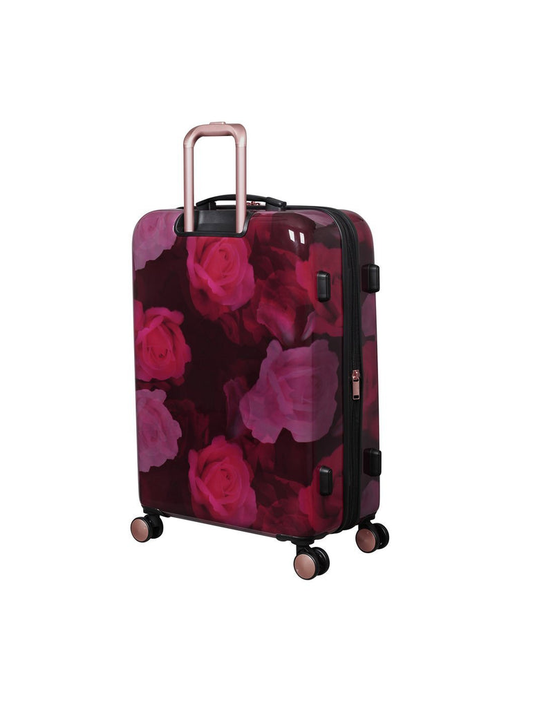 It sheen maxy rose 21.5" Spinner luggage bag back view