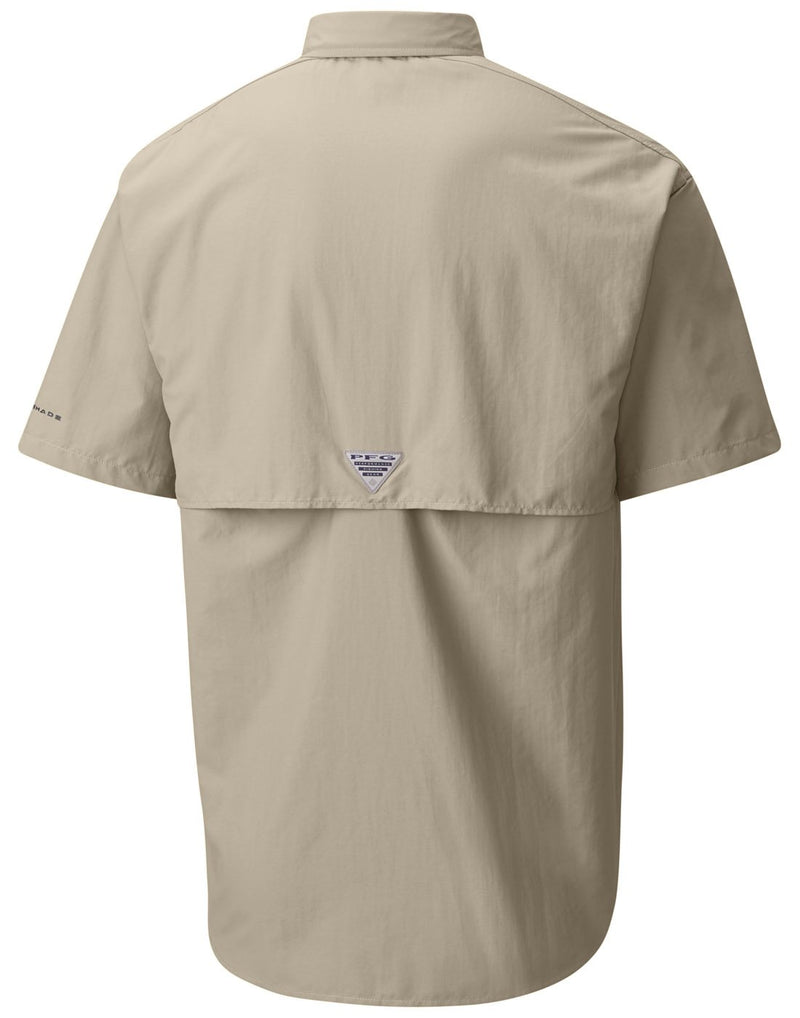 Columbia Men's PFG Bahama™ II Short Sleeve Shirt - fossil, back view