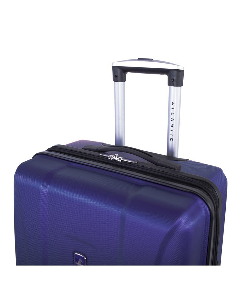 Atlantic indulgence Llte hard side blue colour luggage bag handle