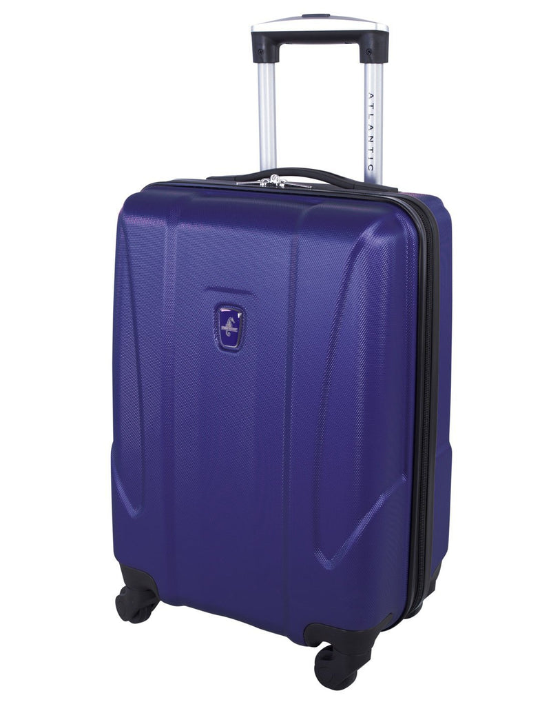 Atlantic indulgence Llte hard side blue colour luggage bag front view