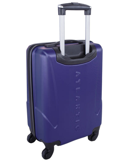 Atlantic indulgence Llte hard side blue colour luggage bag back view