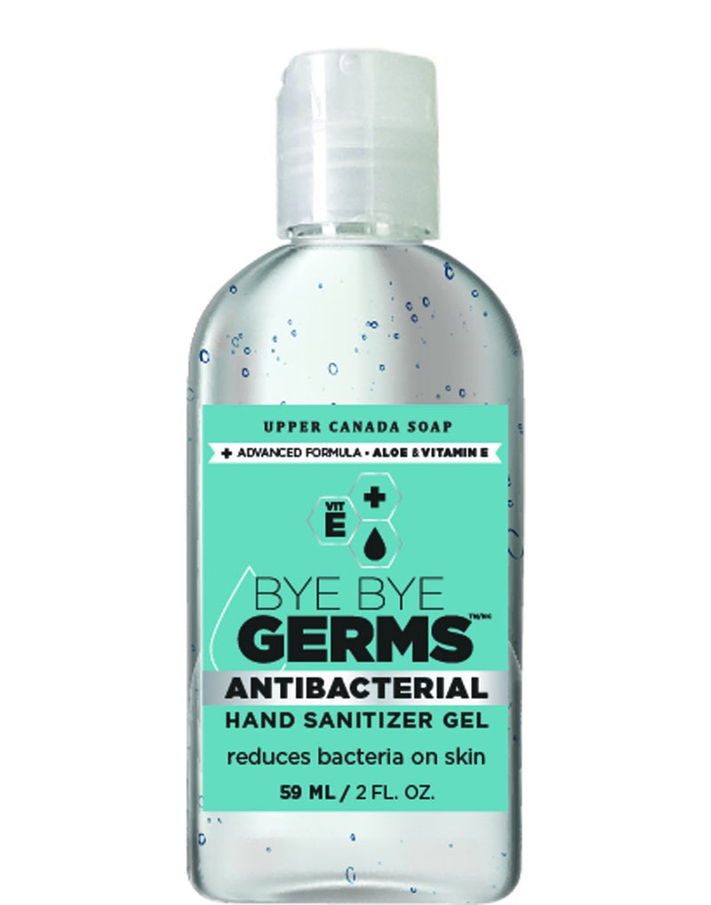 Bye bye germs anti-bacterial gel hand sanitizer