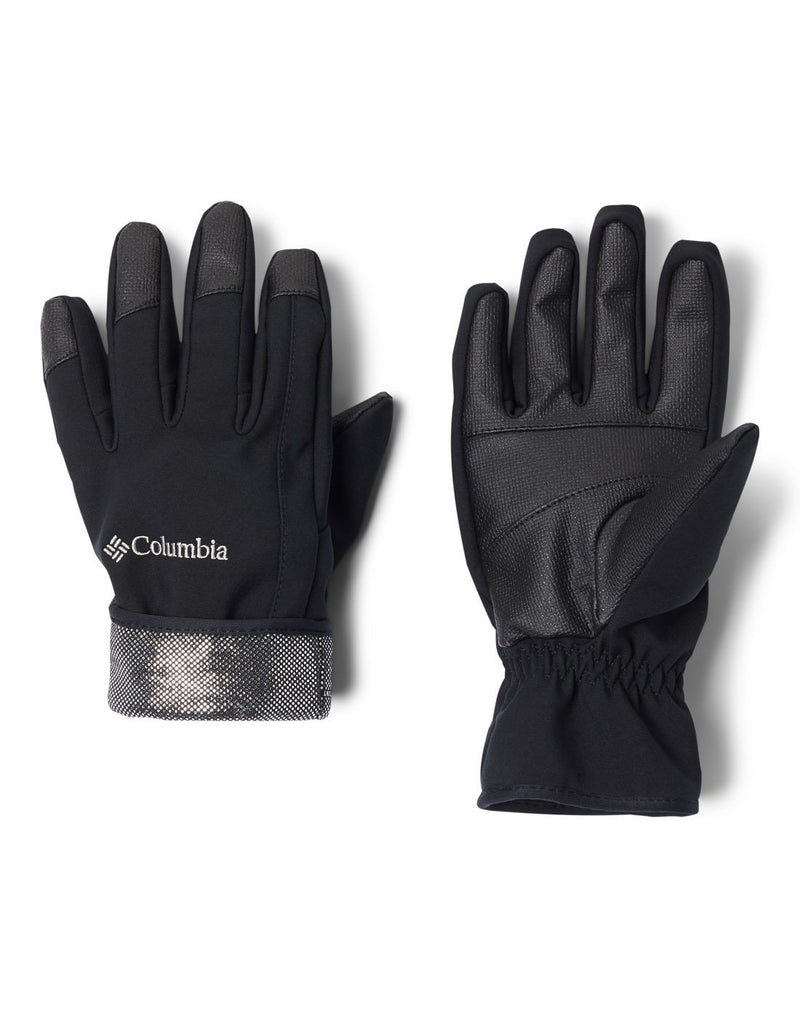 Columbia men's northport™ insulated softshell gloves inner side product view